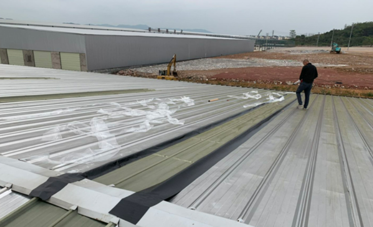 花都厂房屋面防水维修案例